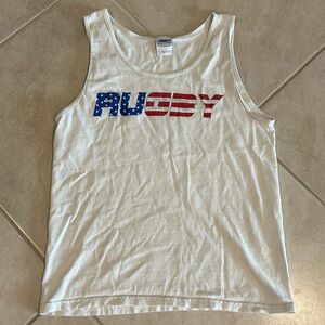 America / USA rugby tank top
